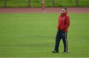10 October 2017; Munster director of rugby Rassie Erasmus during Munster Rugby Squad Training at University of Limerick in Limerick. Photo by Diarmuid Greene/Sportsfile