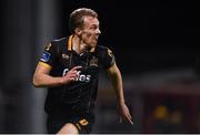 10 October 2017; David McMillan of Dundalk celebrates after scoring his side's first goal during the Irish Daily Mail FAI Cup Semi-Final Replay match between Shamrock Rovers and Dundalk at Tallaght Stadium in Tallaght, Dublin. Photo by Seb Daly/Sportsfile