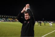 10 October 2017; Dundalk manager Stephen Kenny following the Irish Daily Mail FAI Cup Semi-Final Replay match between Shamrock Rovers and Dundalk at Tallaght Stadium in Tallaght, Dublin. Photo by Stephen McCarthy/Sportsfile