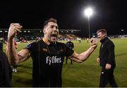 10 October 2017; Brian Gartland of Dundalk celebrates following the Irish Daily Mail FAI Cup Semi-Final Replay match between Shamrock Rovers and Dundalk at Tallaght Stadium in Tallaght, Dublin. Photo by Stephen McCarthy/Sportsfile