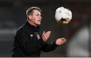 10 October 2017; Dundalk manager Stephen Kenny during the Irish Daily Mail FAI Cup Semi-Final Replay match between Shamrock Rovers and Dundalk at Tallaght Stadium in Tallaght, Dublin. Photo by Stephen McCarthy/Sportsfile