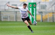 12 October 2017; Jacob Stockdale during the Ulster Rugby Captain's Run at Kingspan Stadium in Belfast. Photo by John Dickson/Sportsfile