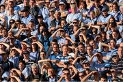 4 August 2012; A general view of Dublin supporters on Hill 16 during the game. GAA Football All-Ireland Senior Championship Quarter-Final, Dublin v Laois, Croke Park, Dublin. Picture credit: Ray McManus / SPORTSFILE