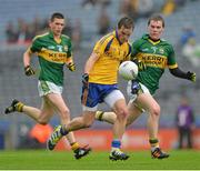 5 August 2012; Ultan Harney, Roscommon, in action against Greg Horan, Kerry. Electric Ireland GAA Football All-Ireland Minor Championship Quarter-Final, Roscommon v Kerry, Croke Park, Dublin. Picture credit: Barry Cregg / SPORTSFILE