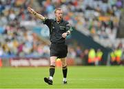 5 August 2012; Referee Joe McQuillan during the game. GAA Football All-Ireland Senior Championship Quarter-Final, Cork v Kildare, Croke Park, Dublin. Picture credit: Barry Cregg / SPORTSFILE