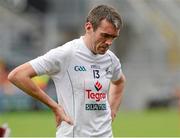 5 August 2012; A dejected John Doyle, Kildare, leaves the field after the game. GAA Football All-Ireland Senior Championship Quarter-Final, Cork v Kildare, Croke Park, Dublin. Picture credit: Dáire Brennan / SPORTSFILE