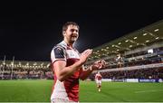 13 October 2017; Iain Henderson of Ulster following his side's victory in the European Rugby Champions Cup Pool 1 Round 1 match between Ulster and Wasps at Kingspan Stadium in Belfast. Photo by David Fitzgerald/Sportsfile