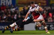 13 October 2017; Sean Reidy of Ulster is tackled by Jake Cooper-Woolley of Wasps during the European Rugby Champions Cup Pool 1 Round 1 match between Ulster and Wasps at Kingspan Stadium in Belfast. Photo by David Fitzgerald/Sportsfile