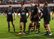 13 October 2017; Dejected Wasps players after the European Rugby Champions Cup Pool 1 Round 1 match between Ulster and Wasps at Kingspan Stadium in Belfast. Photo by Oliver McVeigh/Sportsfile