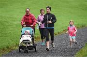 14 October 2017; parkrun Ireland in partnership with Vhi, added their 81st event on Saturday, October 14th, with the introduction of the Monaghan Town parkrun. parkruns take place over a 5km course weekly, are free to enter and are open to all ages and abilities, providing a fun and safe environment to enjoy exercise. To register for a parkrun near you visit www.parkrun.ie. New registrants should select their chosen event as their home location. You will then receive a personal barcode which acts as your free entry to any parkrun event worldwide. Photo by Oliver McVeigh/Sportsfile