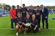 14 October 2017; The Coolmine Pumas ahead of the Bank of Ireland Half-Time Minis at the European Rugby Champions Cup Pool 3 Round 1 match between Leinster and Montpellier at the RDS Arena in Dublin. Photo by Ramsey Cardy/Sportsfile