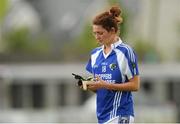 6 August 2012; A dejected Clodagh Dunne, Laois, at the final whistle. TG4 All-Ireland Ladies Football Senior Championship Qualifier Round 1, Kildare v Laois, St. Brendan’s Park, Birr, Co. Offaly. Picture credit: Pat Murphy / SPORTSFILE