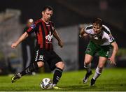 13 October 2017; Paddy Kavanagh of Bohemians in action against Kieran Sadlier of Cork City during the SSE Airtricity League Premier Division match between Bohemians and Cork City at Dalymount Park in Dublin. Photo by Stephen McCarthy/Sportsfile