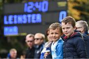 14 October 2017; Leinster supporters ahead of the European Rugby Champions Cup Pool 3 Round 1 match between Leinster and Montpellier at the RDS Arena in Dublin. Photo by Stephen McCarthy/Sportsfile