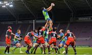 14 October 2017; Ultan Dillane of Connacht wins a lineout during the European Rugby Challenge Cup Pool 5 Round 1 match between Oyonnax and Connacht at Stade de Geneve in Geneva, Switzerland. Photo by Sam Barnes/Sportsfile