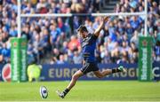 14 October 2017; Ross Byrne of Leinster during the European Rugby Champions Cup Pool 3 Round 1 match between Leinster and Montpellier at the RDS Arena in Dublin. Photo by Matt Browne/Sportsfile