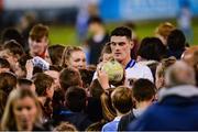 14 October 2017; Diarmuid Connolly of St Vincent's signs autographs for supporters after the Dublin County Senior Football Championship Semi-Final match between St Vincent's and St Jude's at Parnell Park in Dublin. Photo by Piaras Ó Mídheach/Sportsfile