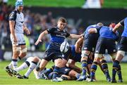 14 October 2017; Luke McGrath of Leinster during the European Rugby Champions Cup Pool 3 Round 1 match between Leinster and Montpellier at the RDS Arena in Dublin. Photo by Matt Browne/Sportsfile