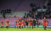 14 October 2017; Oyonnax players dejected following the European Rugby Challenge Cup Pool 5 Round 1 match between Oyonnax and Connacht at Stade de Geneve in Geneva, Switzerland. Photo by Sam Barnes/Sportsfile