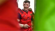 15 October 2017; Munster captain Peter O’Mahony speaks to his players after the European Rugby Champions Cup Pool 4 Round 1 match between Castres Olympique and Munster at Stade Pierre Antoine in Castres, France. Photo by Brendan Moran/Sportsfile