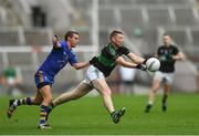 15 October 2017; Tomás Ó Sé of Nemo Rangers in action against Enda Dennehy of St. Finbarr's during the Cork County Senior Football Championship Final match between St Finbarr's and Nemo Rangers at Páirc Uí Chaoimh in Cork. Photo by Eóin Noonan/Sportsfile