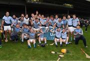 15 October 2017; Na Piarsaigh players celebrate with the cup after the Limerick County Senior Hurling Championship Final match between Na Piarsaigh and Kilmallock at the Gaelic Grounds in Limerick. Photo by Diarmuid Greene/Sportsfile
