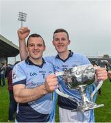 15 October 2017; Brothers Alan Dempsey and David Dempsey of Na Piarsaigh celebrate after the Limerick County Senior Hurling Championship Final match between Na Piarsaigh and Kilmallock at the Gaelic Grounds in Limerick. Photo by Diarmuid Greene/Sportsfile
