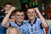 15 October 2017; Peter Casey and David Dempsey of Na Piarsaigh celebrate after the Limerick County Senior Hurling Championship Final match between Na Piarsaigh and Kilmallock at the Gaelic Grounds in Limerick. Photo by Diarmuid Greene/Sportsfile
