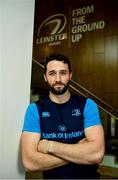 16 October 2017; Leinster's Barry Daly poses for a portrait following a press conferenceat Leinster Rugby Headquarters in Dublin Photo by Ramsey Cardy/Sportsfile