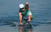 10 August 2012; Ireland's Andrej Jezierski competes in his heat of the men's canoe single C1 200m sprint where he finished 2nd and qualified for the semi-final. London 2012 Olympic Games, Canoeing, Eton Dorney, Buckinghamshire, London, England. Picture credit: Brendan Moran / SPORTSFILE