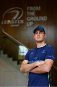 16 October 2017; Leinster backs coach Girvan Dempsey  poses for a portrait following a press conference at Leinster Rugby Headquarters in Dublin Photo by Ramsey Cardy/Sportsfile