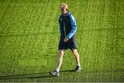 17 October 2017; Leinster head coach Leo Cullen during Leinster Rugby Squad Training at Donnybrook Stadium in Dublin. Photo by Cody Glenn/Sportsfile