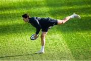17 October 2017; Joey Carbery of Leinster during Leinster Rugby Squad Training at Donnybrook Stadium in Dublin. Photo by Cody Glenn/Sportsfile