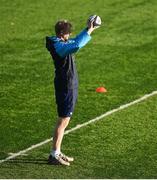 17 October 2017; Leinster head coach Leo Cullen during Leinster Rugby Squad Training at Donnybrook Stadium in Dublin. Photo by Cody Glenn/Sportsfile