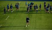 17 October 2017; Rob Kearney of Leinster and team-mates warm up during Leinster Rugby Squad Training at Donnybrook Stadium in Dublin. Photo by Cody Glenn/Sportsfile