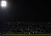 17 October 2017; Cork City supporters illuminate the stands with their smartphones, during the SSE Airtricity League Premier Division match between Cork City and Derry City at Turners Cross, in Cork. Photo by Eóin Noonan/Sportsfile