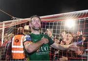 17 October 2017; Alan Bennett of Cork City celebrates after the SSE Airtricity League Premier Division match between Cork City and Derry City at Turners Cross, in Cork. Photo by Eóin Noonan/Sportsfile
