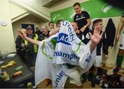 17 October 2017; Garry Buckley of Cork City celebrates winning the SSE Airtricity League Premier Division after the SSE Airtricity League Premier Division match between Cork City and Derry City at Turners Cross in Cork.  Photo by Stephen McCarthy/Sportsfile