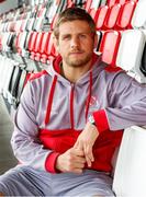 18 October 2017; Chris Henry poses for a portrait after a Ulster Rugby Press Conference at Kingspan Stadium, in Belfast. Photo by John Dickson/Sportsfile