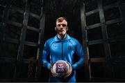 19 October 2017; Roscommon footballer Enda Smith pictured the launch of AIB’s four-part miniseries, “Behind The Gates” at St Audoen's Gate in Dublin. Documenting Roscommon’s remarkable rise to provincial glory from behind the scenes, the series provides a unique, never seen before insight into an intercounty setup and can be viewed on www.youtube.com/aib and AIB’s Facebook, Twitter and other social media channels. Photo by Stephen McCarthy/Sportsfile