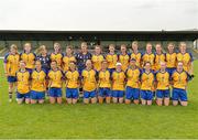 11 August 2012; The Clare squad. TG4 All-Ireland Ladies Football Senior Championship Qualifier Round 2, Clare v Meath, St. Brendan’s Park, Birr, Co. Offaly. Picture credit: Barry Cregg / SPORTSFILE