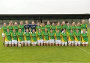 11 August 2012; The Meath squad. TG4 All-Ireland Ladies Football Senior Championship Qualifier Round 2, Clare v Meath, St. Brendan’s Park, Birr, Co. Offaly. Picture credit: Barry Cregg / SPORTSFILE