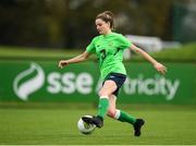 20 October 2017; Leanne Kiernan during a Republic of Ireland training session at the FAI National Training Centre in Abbotstown, Dublin. Photo by Stephen McCarthy/Sportsfile