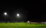 20 October 2017; Cork City players warm up prior to the SSE Airtricity League Premier Division match between St Patrick's Athletic and Cork City at Richmond Park in Dublin. Photo by Stephen McCarthy/Sportsfile
