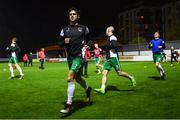 20 October 2017; Jimmy Keohane of Cork City warms up prior to SSE Airtricity League Premier Division match between St Patrick's Athletic and Cork City at Richmond Park in Dublin. Photo by Stephen McCarthy/Sportsfile