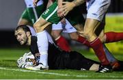 20 October 2017; Alan Smith of Cork City during the SSE Airtricity League Premier Division match between St Patrick's Athletic and Cork City at Richmond Park in Dublin. Photo by Stephen McCarthy/Sportsfile
