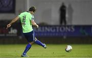 20 October 2017; Rodrigo Tosi of Limerick FC scores from the penalty spot during the SSE Airtricity League Premier Division match between Limerick FC and Galway United at Market's Field in Limerick. Photo by Matt Browne/Sportsfile