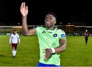 20 October 2017; Chiedozie Ogbene of Limerick FC celebrates after the SSE Airtricity League Premier Division match between Limerick FC and Galway United at Market's Field in Limerick. Photo by Matt Browne/Sportsfile