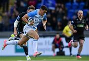 21 October 2017; Noel Reid of Leinster on his way to scoring his side's fourth try during the European Rugby Champions Cup Pool 3 Round 2 match between Glasgow Warriors and Leinster at Scotstoun in Glasgow, Scotland. Photo by Ramsey Cardy/Sportsfile