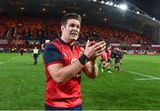 21 October 2017; Billy Holland of Munster applauds supporters after the European Rugby Champions Cup Pool 4 Round 2 match between Munster and Racing 92 at Thomond Park in Limerick. Photo by Diarmuid Greene/Sportsfile